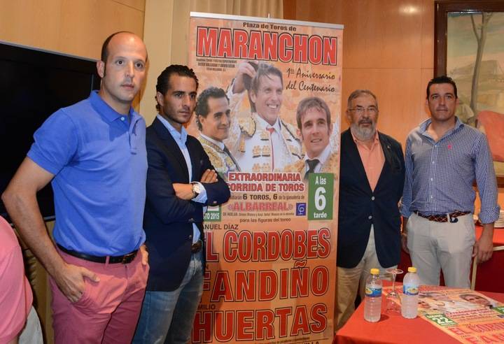 El Cordobés, Fandiño y Huertas para celebrar los 100 años de la plaza de Maranchón