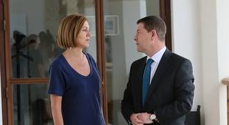 El Palacio de Fuensalida acoge el primer cara a cara de Page y Cospedal