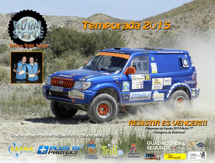 Los alcarreños RS Rally Raid Team participarán este fin de semana en la Baja Aragón 2015