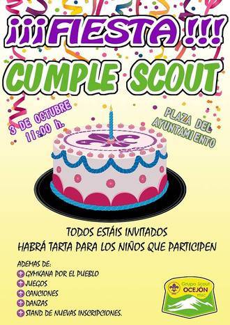 Los scout cabanilleros llenarán de actividad lúdica la Plaza del Pueblo, el próximo sábado