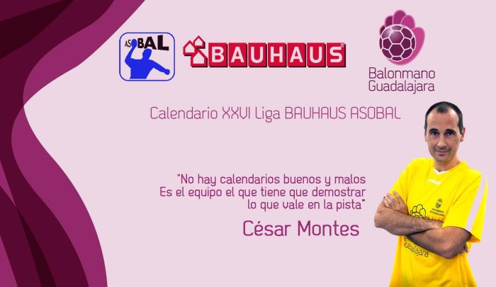 Ya se conoce el calendario de la Liga BAUHAUS ASOBAL