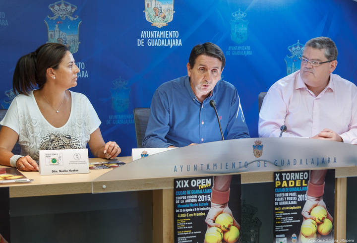Esta tarde comienza el XIX Open de Tenis Ciudad de Guadalajara