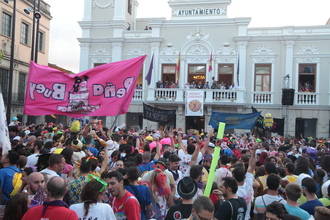 La peña El Tarro da el pistoletazo de salida a las Ferias y Fiestas de Guadalajara 2015