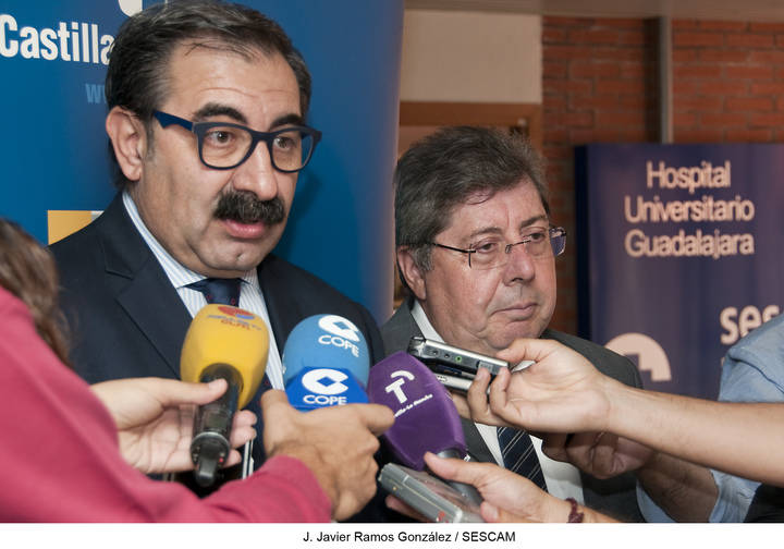 El consejero de Sanidad confirma que el Gobierno regional va a retomar las obras del Hospital de Guadalajara