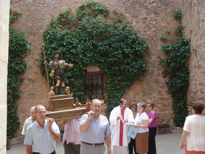 Palazuelos honra a su patrono San Roque