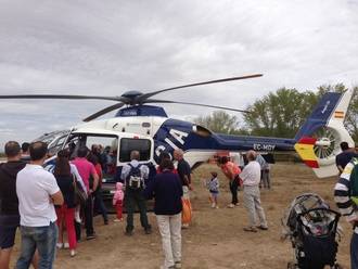 Exhibición de aeromodelos en la Finca de Castillejos