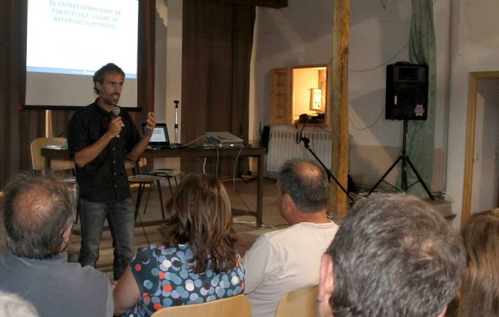 Las I Jornadas sobre el Estratotipo GSSP de Fuentelsaz dieron cita a más de 200 personas