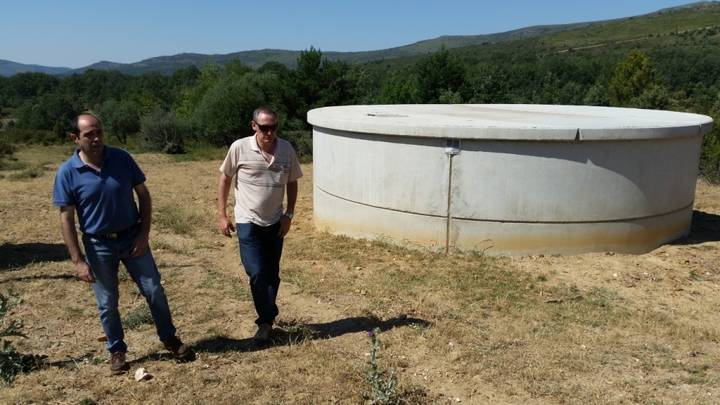 El Ordial ya tiene un nuevo depósito de abastecimiento de agua, gracias a Diputación