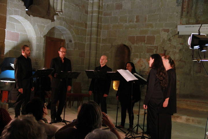 El Ensemble 4/4 da un nuevo 'Salto de fe' en el proyecto de reconstrucción de la Iglesia de Santiago