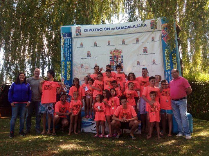 EL Interpueblos de Natación celebra las fases locales en Arbancón, Almonacid, Albalate y Tórtola