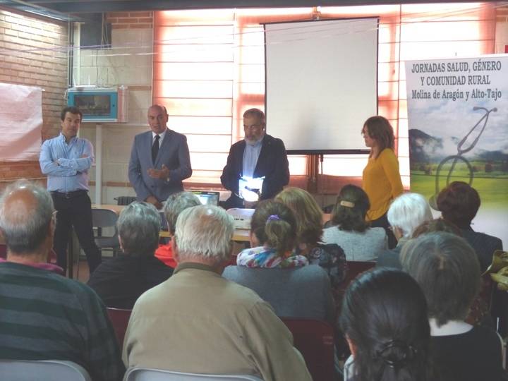 El presidente de la Diputación asiste a las I Jornadas sobre Salud, Género y Comunidad Rural en Maranchón