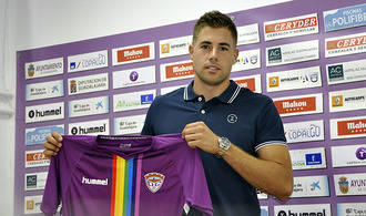 Dennis Nieblas, en su presentación: El Dépor tiene un reto ambicioso, me encanta