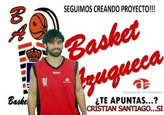 El Gran Capitán Cristian Santiago renueva un año más con el Basket Azuqueca