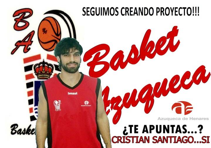 El Gran Capitán Cristian Santiago renueva un año más con el Basket Azuqueca