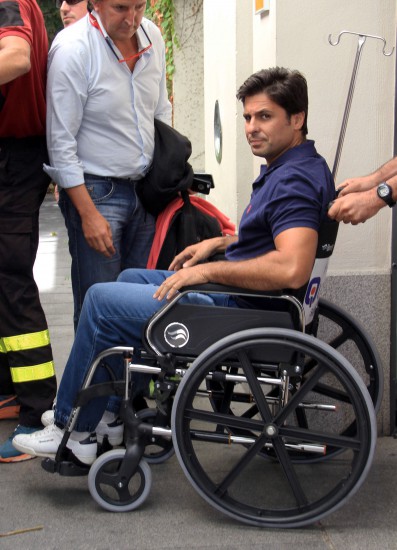 DIEZ MINUTOS: Francisco Rivera y Lourdes Montes en el mismo hospital de Sevilla esperando a su hija Carmen