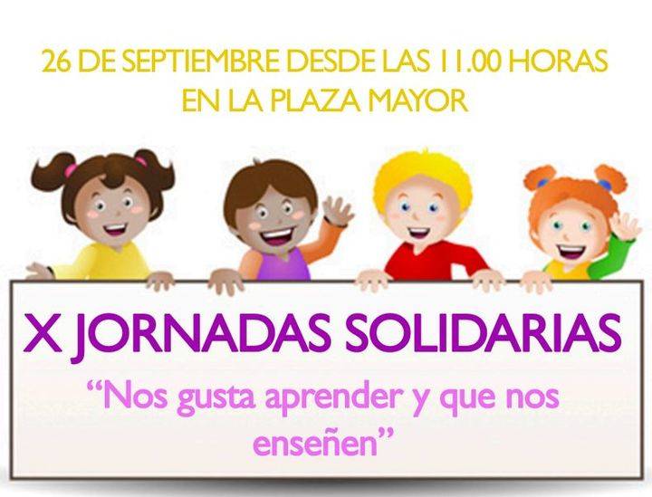La plaza Mayor de Alovera acogerá sus X Jornadas Solidarias