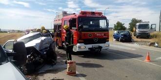 Dos personas pierden la vida en un accidente en la CM-101 a la altura de Yunquera