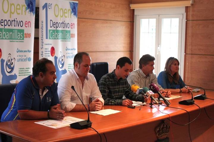 Más de 840 participantes en el I Open de Cabanillas, a beneficio de Unicef, del 17 al 20 de septiembre