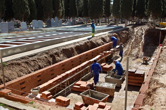 El cementerio de la capital cuenta con 90 nuevos nichos