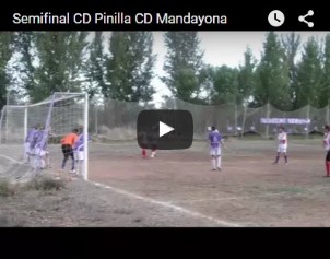 Sufrida y merecida victoria del CD Mandayona para llegar a la final del Alto Henares