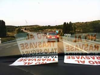 Cientos de personas se vuleven a manifestar en contra del trasvase Tajo-Segura