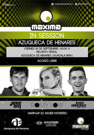 El concierto 'Máxima CLM-In Session', anticipo de las fiestas de Azuqueca