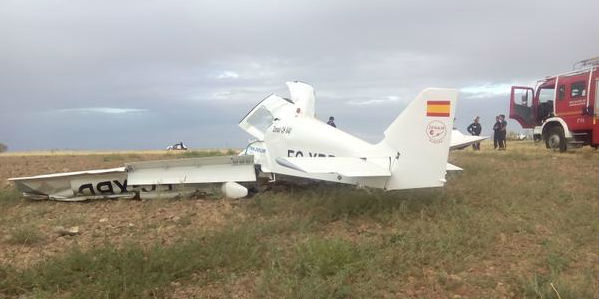 Fallecen tres personas en un accidente de avioneta en Guadalajara
