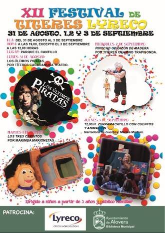 Alovera prepara su XII Festival de Títeres