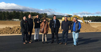 La ampliación y mejora del aeródromo de Hiendelaencina estará concluida a mediados de diciembre