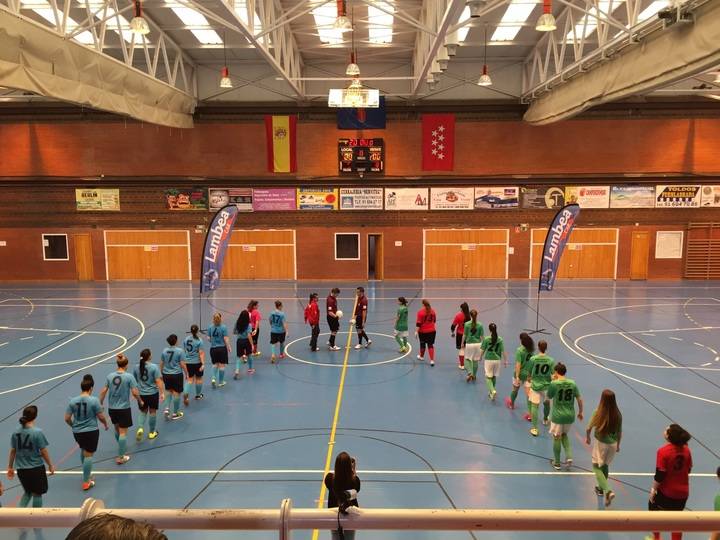 Pese al buen juego, las chicas del Alovera no pudieron con el Humanes