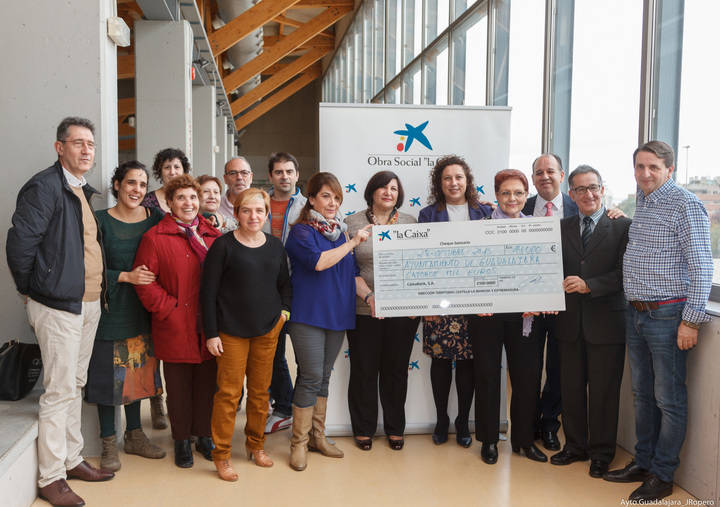 La Caixa colabora con el Ayuntamiento de Guadalajara en un programa de rehabilitación de personas con discapacidad