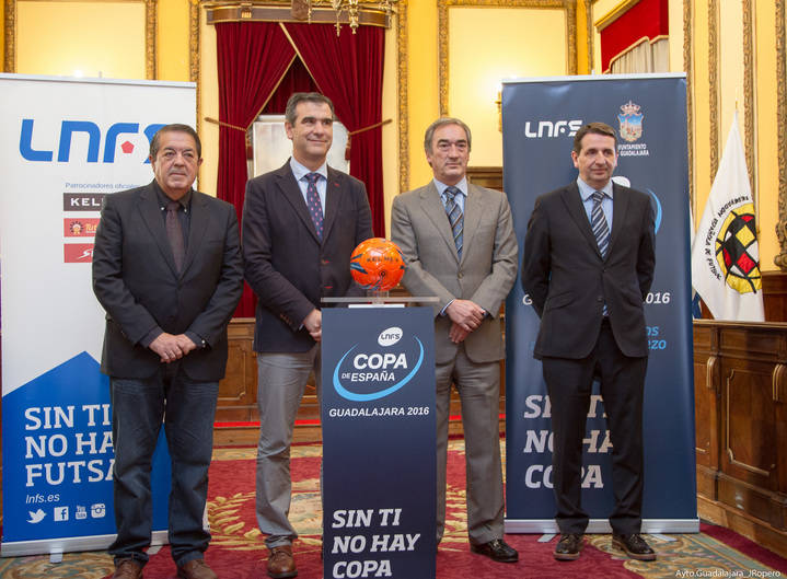 Guadalajara presenta la que será su Copa de España de Fútbol Sala