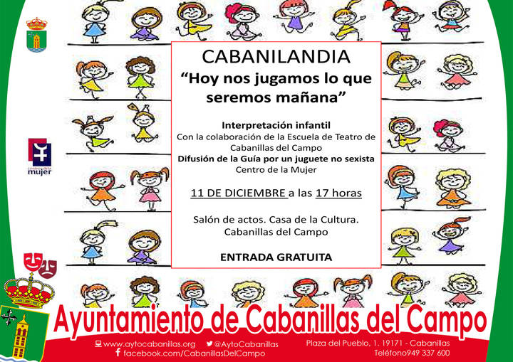 Este viernes, octava edición de 'Cabanilandia', por la convivencia y promoviendo el juguete no sexista