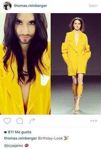 Conchita Wurst vuelve a elegir al marchamalero Juan Carlos Pajares para su cumpleaños