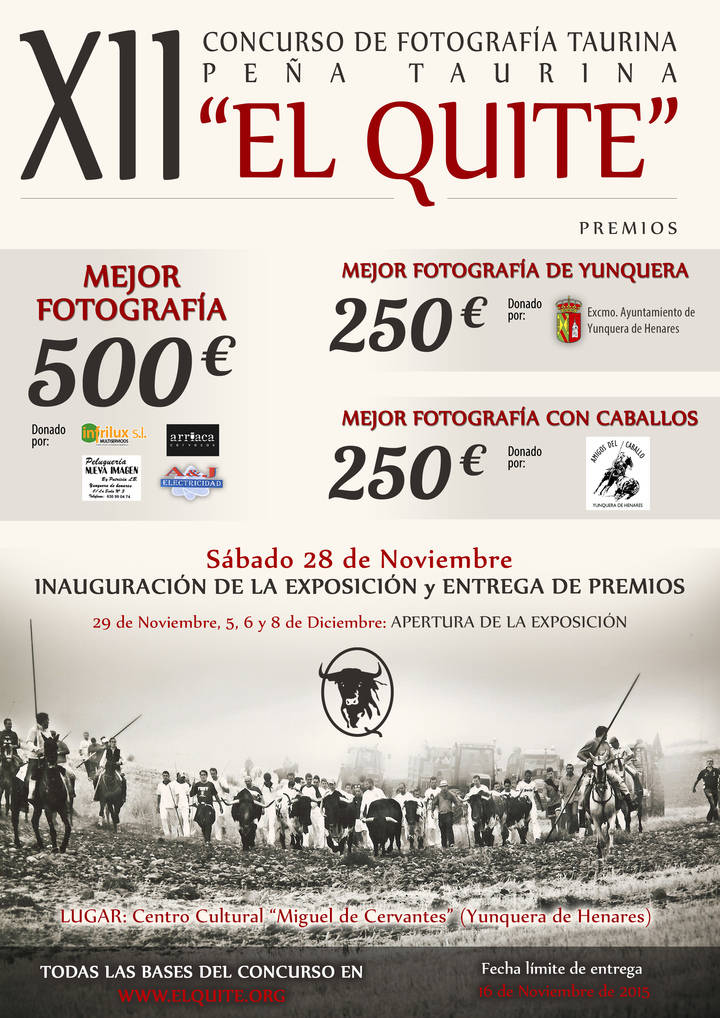 Últimos días para participar en el XII Concurso de Fotografía 