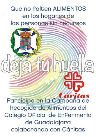 El Colegio de Enfermería y Cáritas organizan una campaña de recogida de alimentos para ayudar a familias desfavorecidas