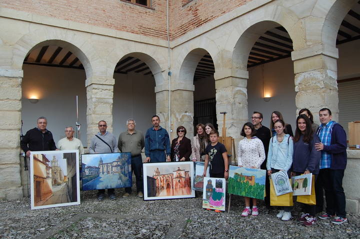 Cifuentes acogió el sábado 3 de octubre su XXI Certamen Internacional de Pintura Rápida