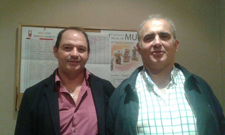 Miguel González y Nicolás Ruano, campeones en la Fase Local del Provincial de Mus celebrada en Azuqueca