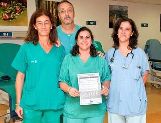 El Servicio de Anestesia, Reanimación y Terapéutica del Dolor del Hospital de Guadalajara recibe el Diploma “Hospital Seguro”