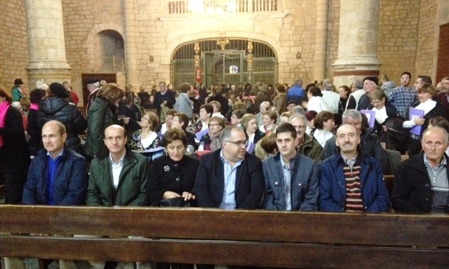 Juan Pablo Sánchez asiste al Certamen de Villancicos de Pareja