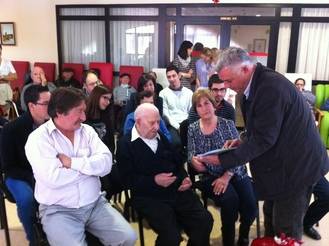 Claudio Ortiz, de Torrecuadradilla, celebra sus 100 años de vida en Cifuentes