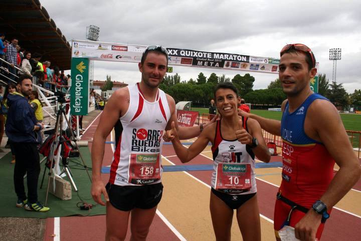 Gemma Arenas logra su 4ª triunfo y llega 4ª en la general del 20º Quixote Maratón, cuyo vencedor absoluto fue Mauricio Lobato