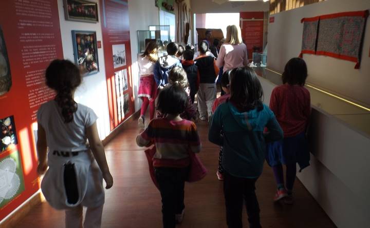 Escolares de Sigüenza y de Atienza visitan la Posada del Cordón