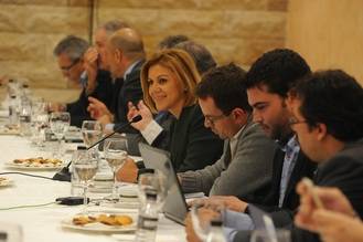 Cospedal: “Los españoles no quieren alianzas extrañas ni pactos de perdedores; lo que quieren es que gobierne el partido más votado”