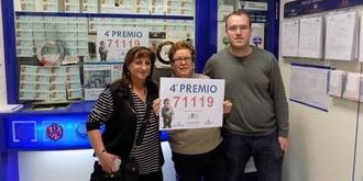 Un cuarto premio de la Lotería de Navidad, el 71.119, cae en Guadalajara