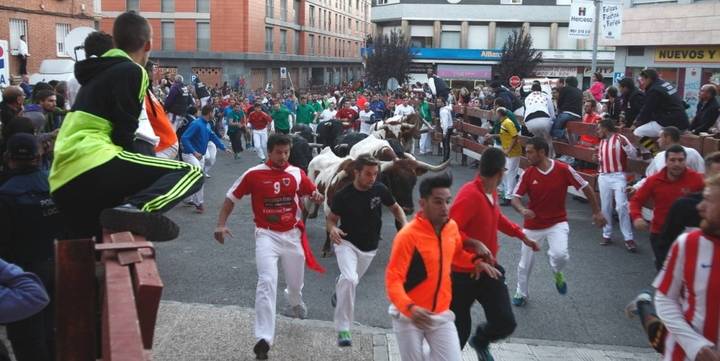 El segundo encierro de las Ferias de Guadalajara deja dos heridos por asta de toro