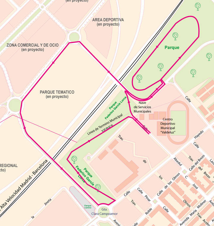 Este jueves se disputa la I Carrera del Pavo de atletismo en un circuito urbano por el núcleo de Valdeluz