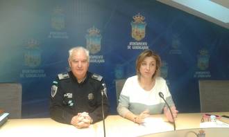 Los policías locales de Guadalajara tuvieron que trabajar 152.124 veces a lo largo de todo el 2015