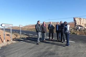 La Diputación acondiciona casi 13 kilómetros de carretera entre el cruce de La Barbolla y Paredes de Sigüenza