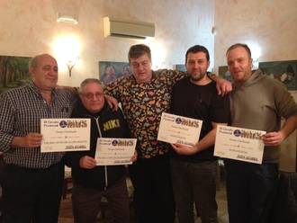 Alberto Trijueque e Ismael Correa, vencedores en la primera Fase Local del IX Circuito Provincial de Mus